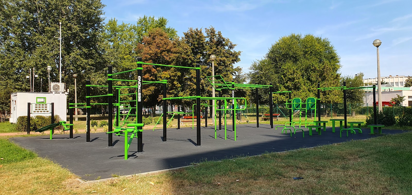 Széna téri kondipark - street workout park