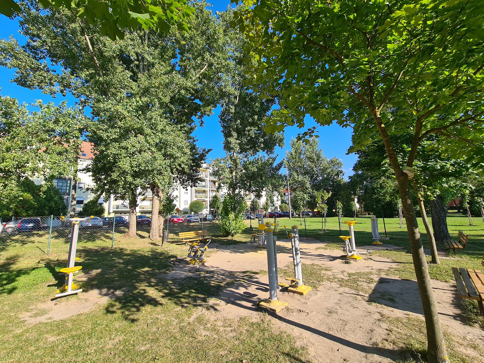 Szabadtéri kondipark