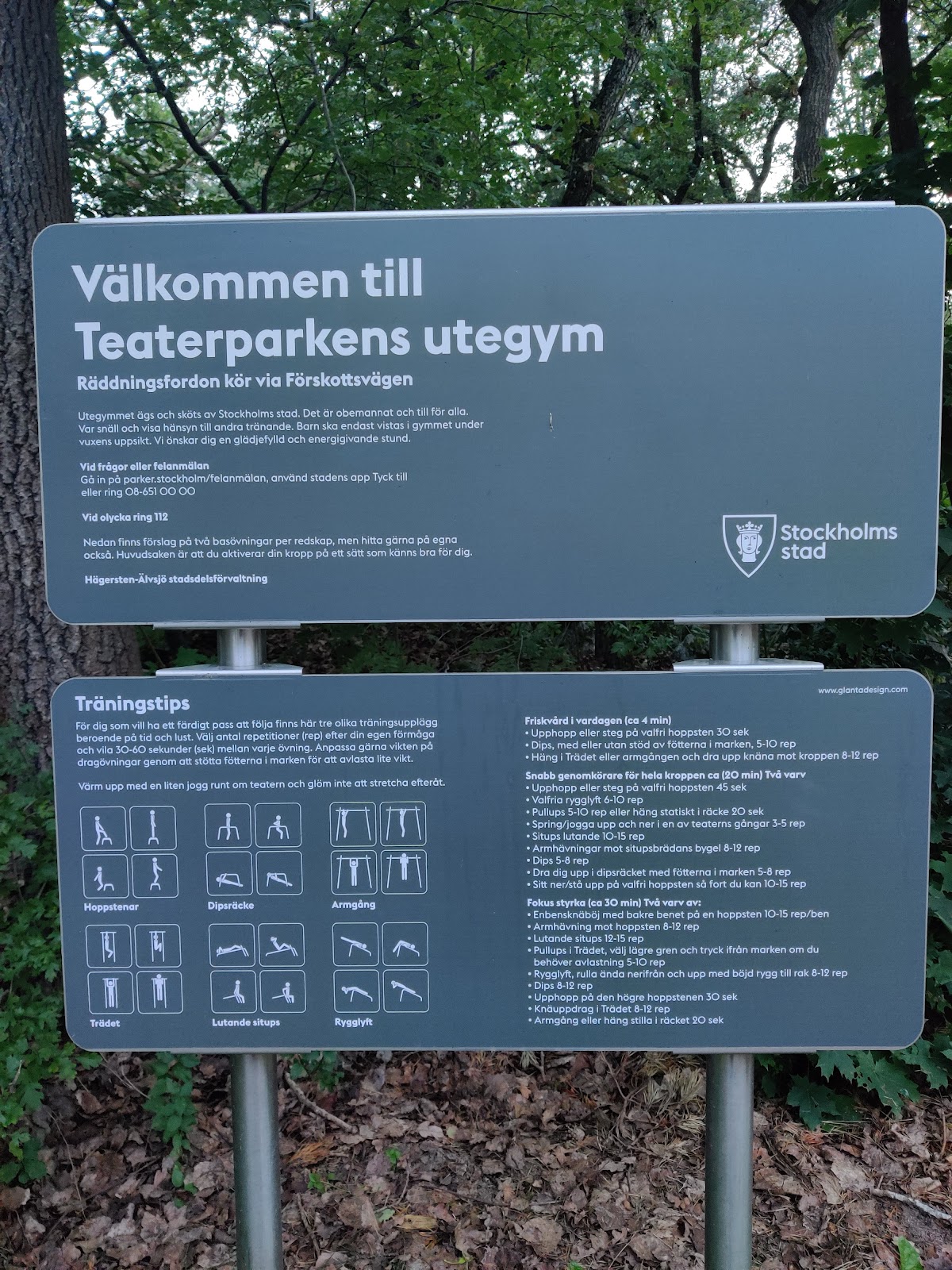 Teaterparkens utegym