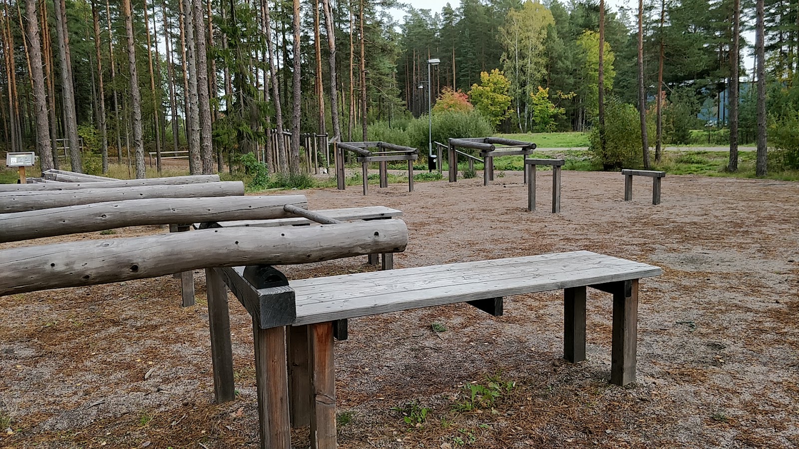 Utegym och motionsspår Norr