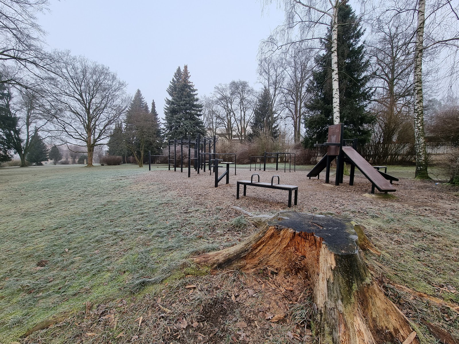 Workout hřiště Jiráskovy sady