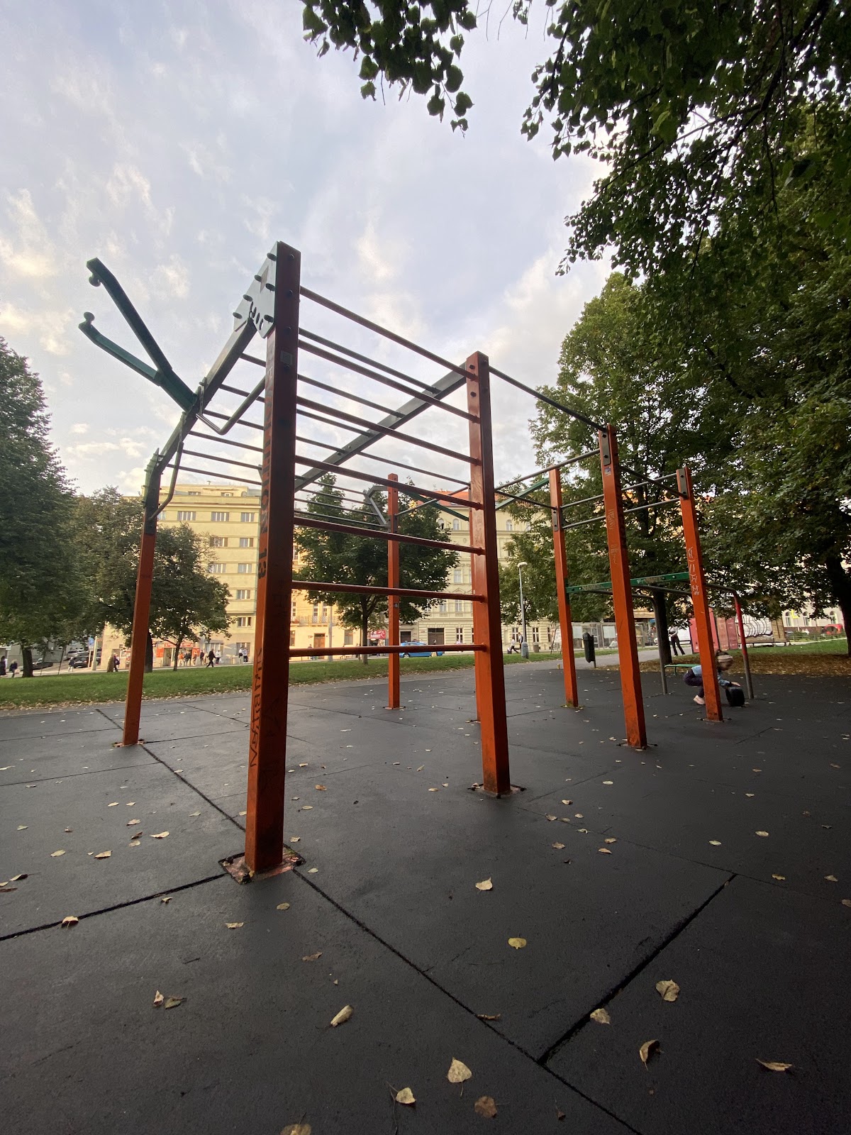 Workout hřiště u FK Viktora Žižkov