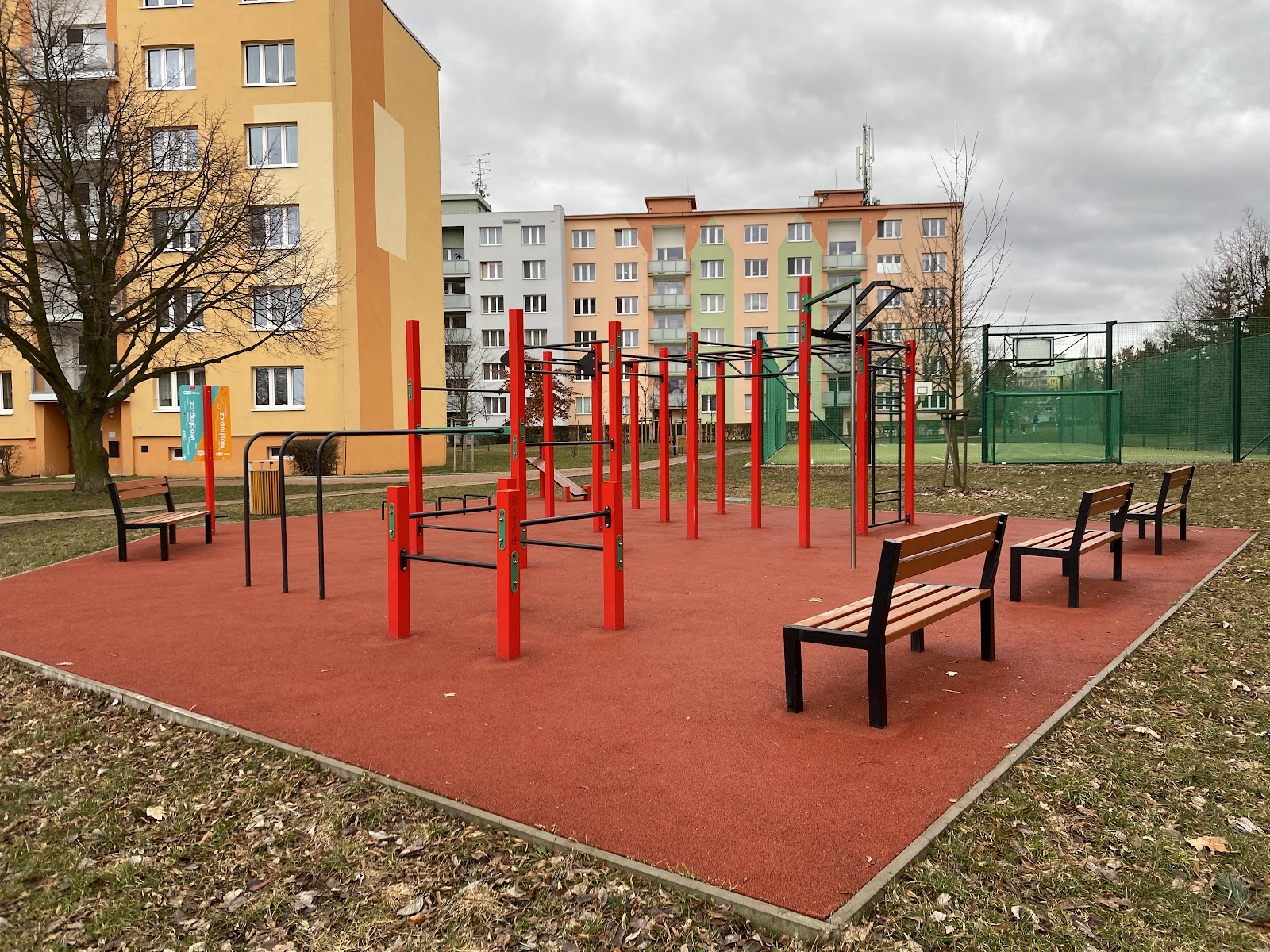 Workout park Zadní Vinohrady Chomutov