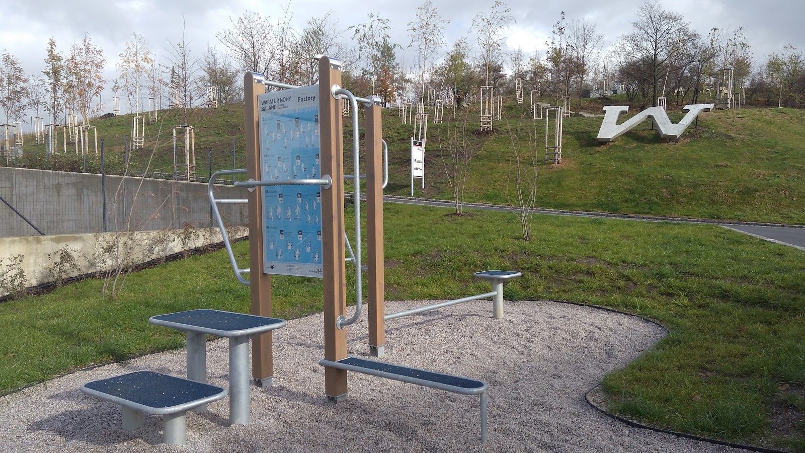 Workoutové hřiště Waltrovka