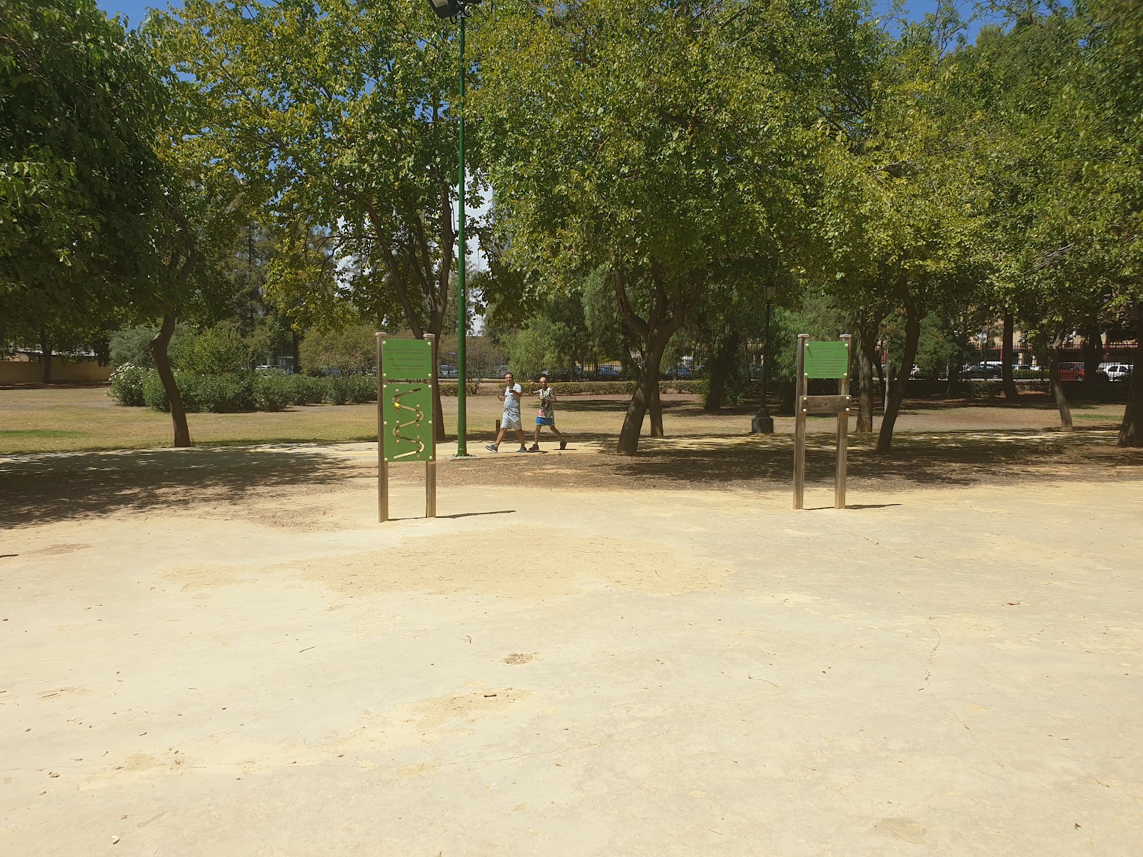 Zona de maquinas de personas mayores
