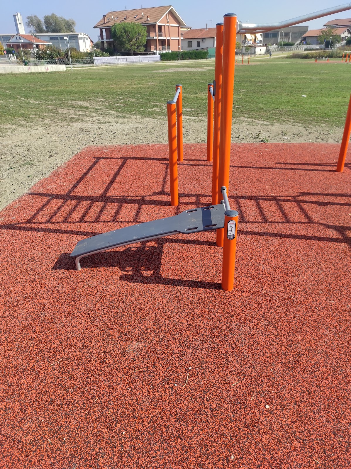 Area fitness all'aperto,parco degli abbracci