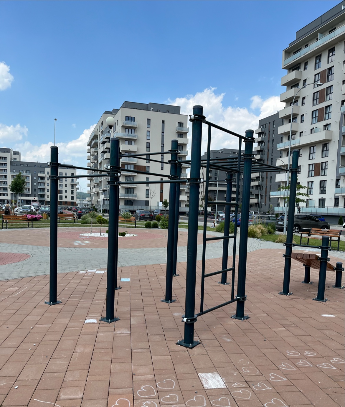 Calisthenics park Maurer Residence