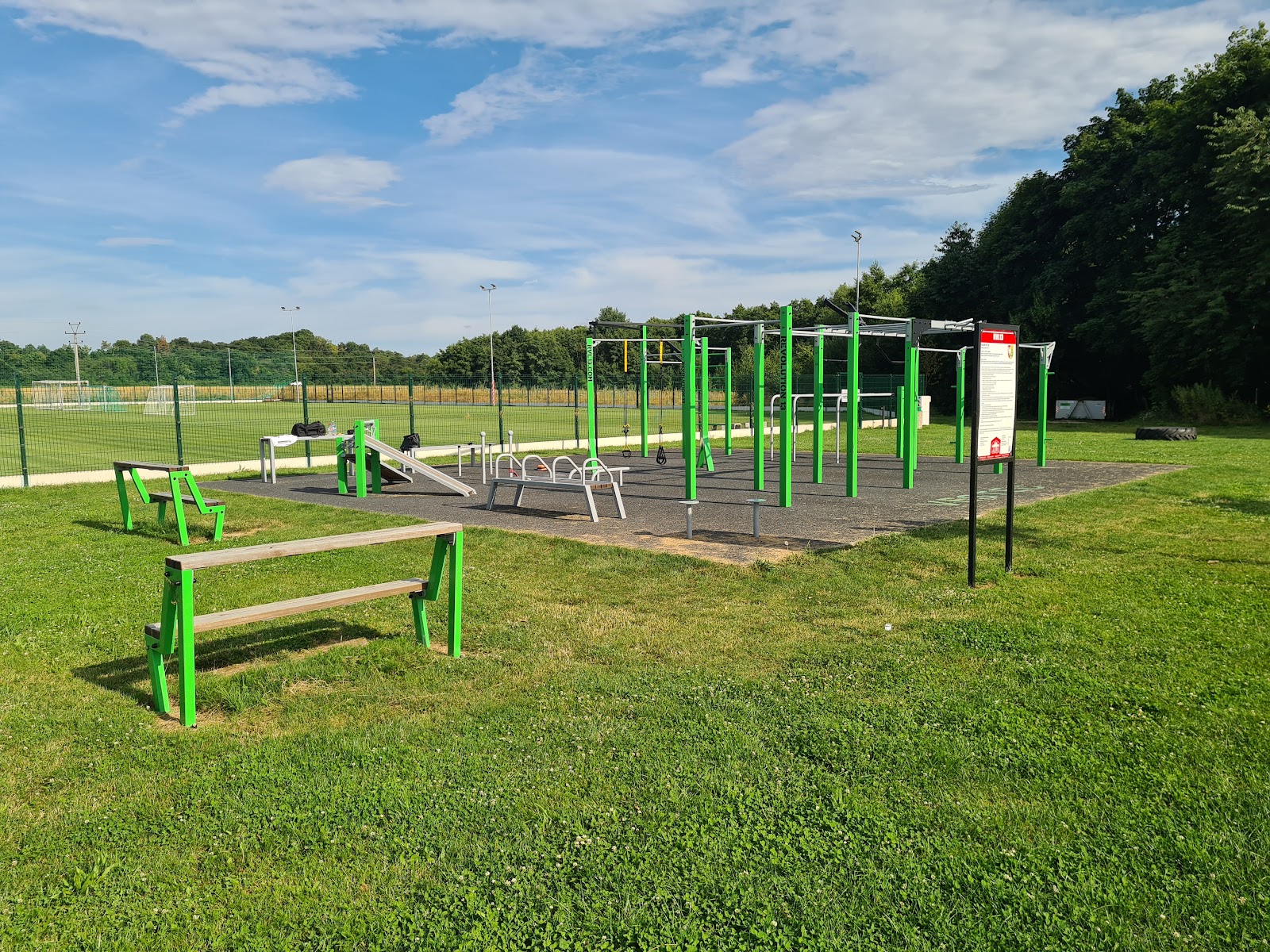 Venkovní posilovna / "Workout" hřiště