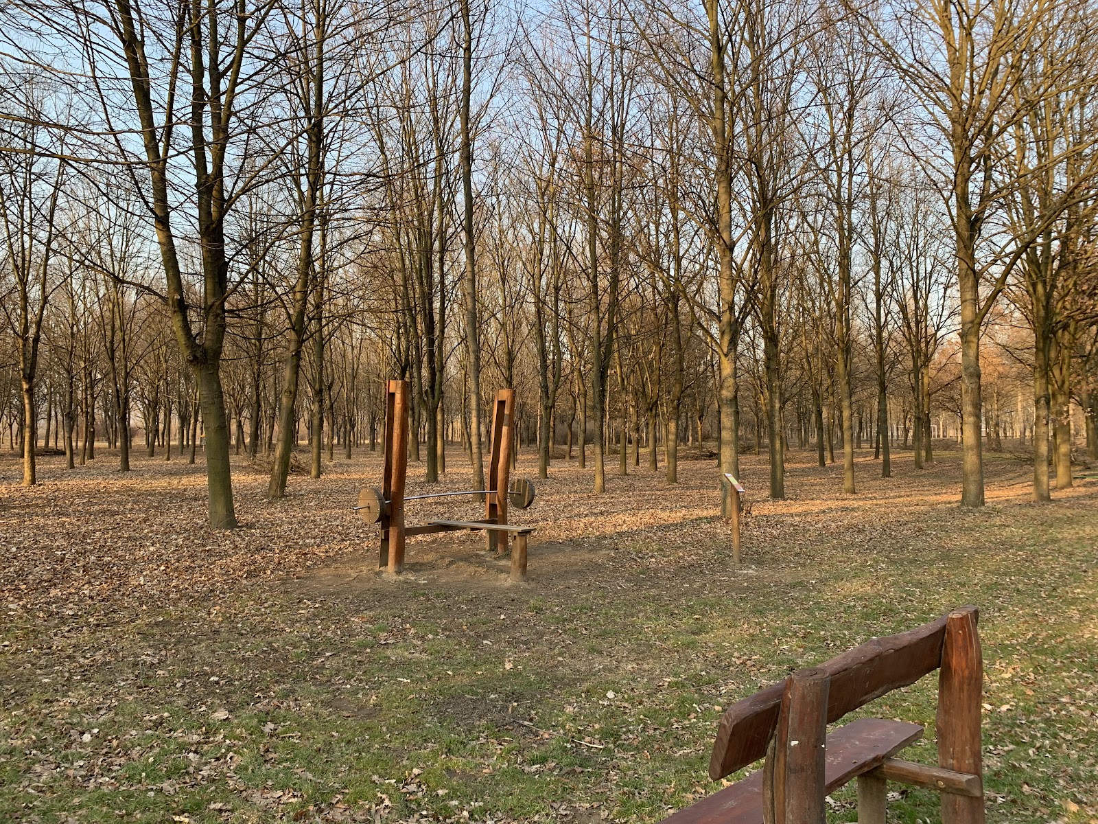 Venkovní sportoviště / posilovna