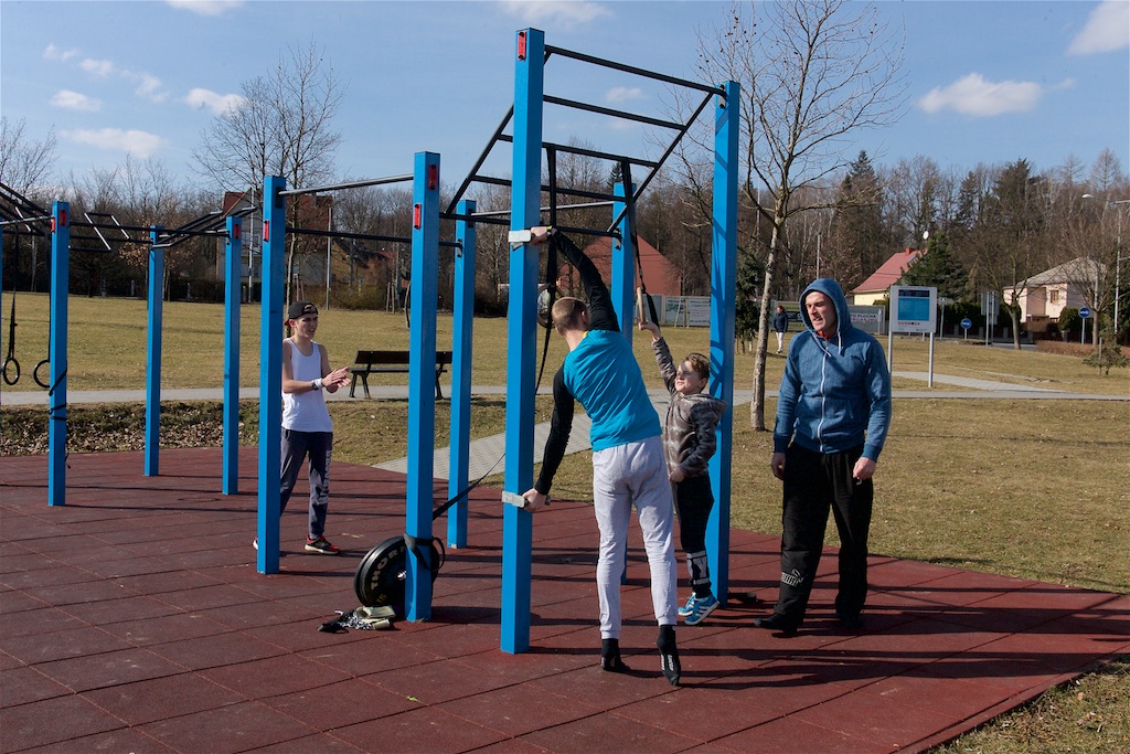 Venkovní Workoutové hřiště Bělský Les