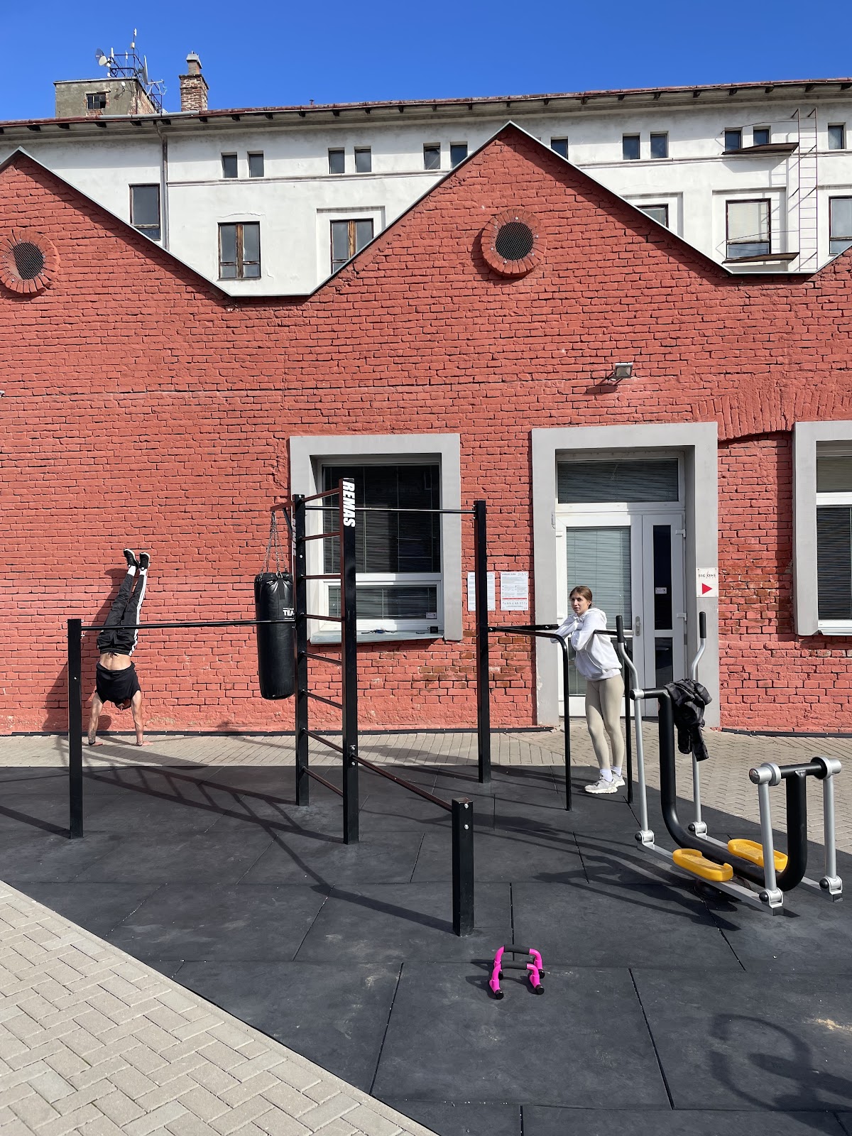 Workout hřiště