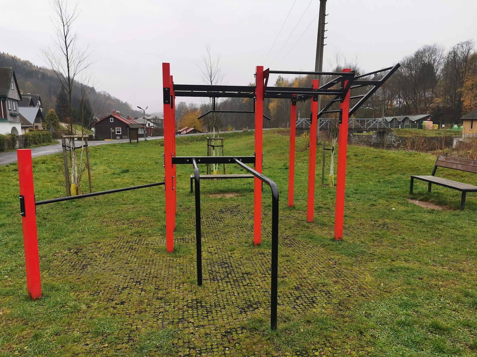 Workout hřiště Horní Maršov