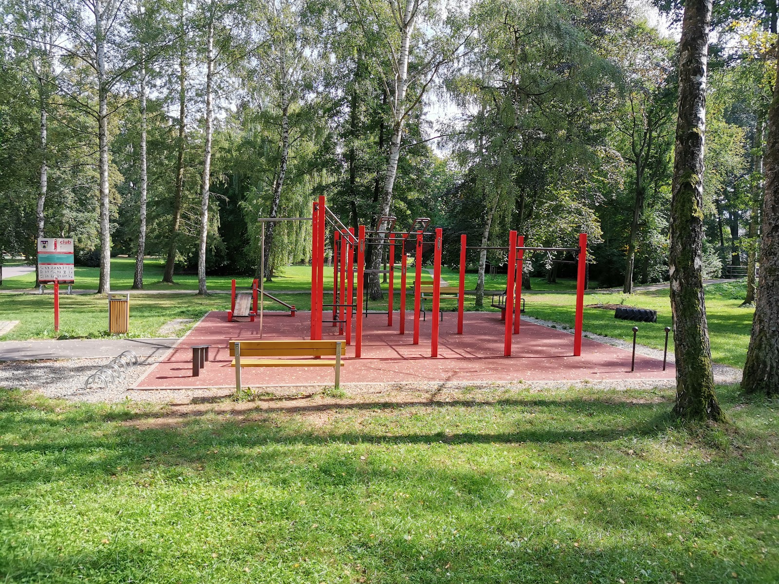 Workoutové hřiště Pelhřimov