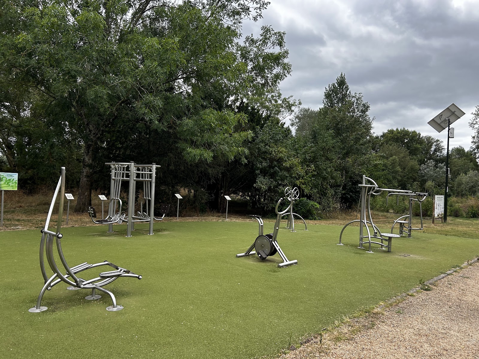 Aire de fitness