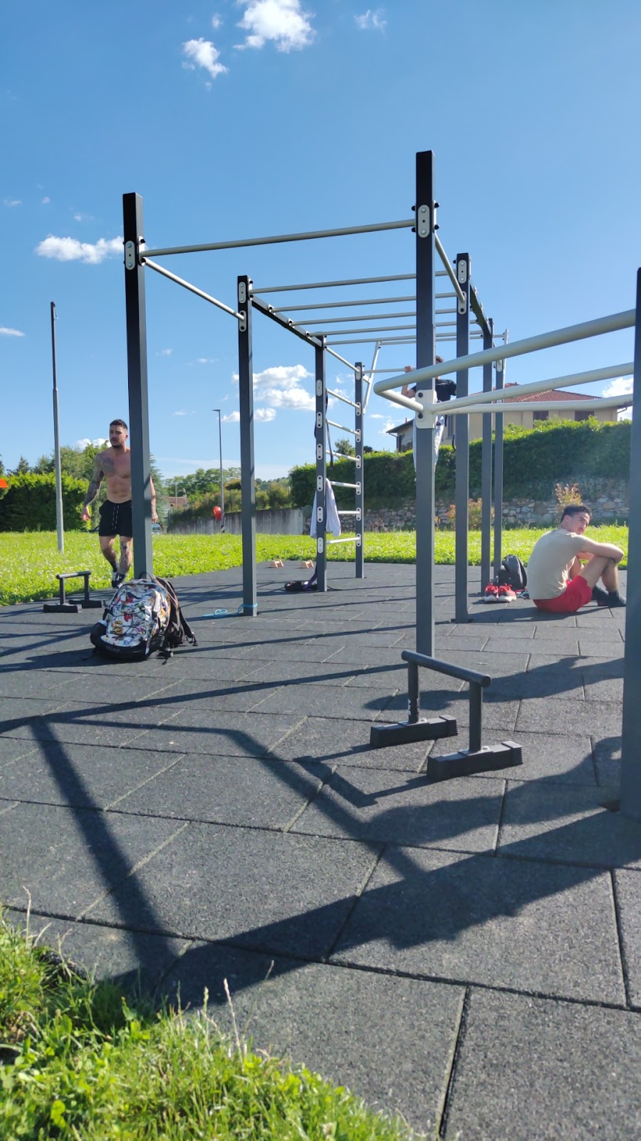 Area attrezzi calisthenics
