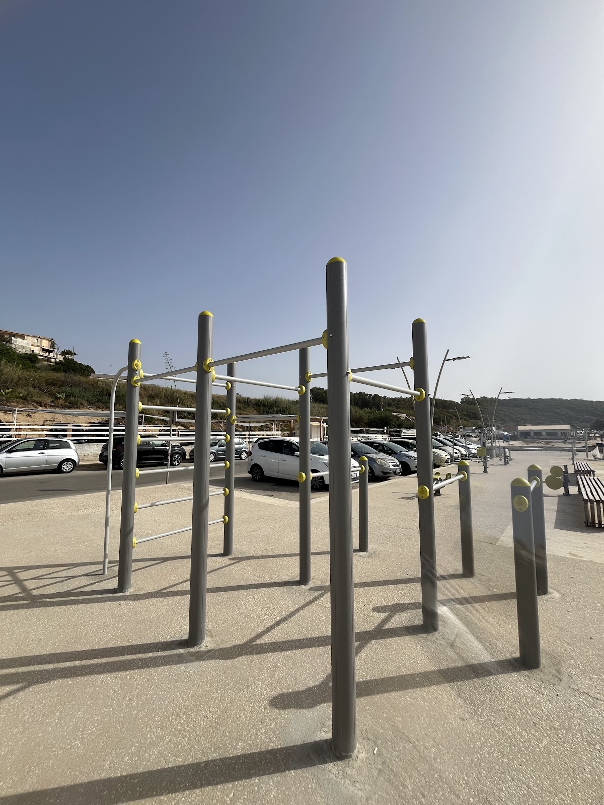Area fitness attrezzata all aperto Calisthenics