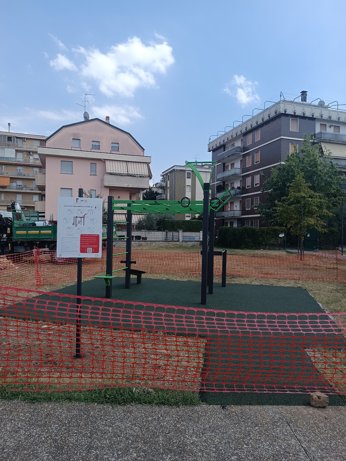 Area Fitness outdoor Parco della Pace