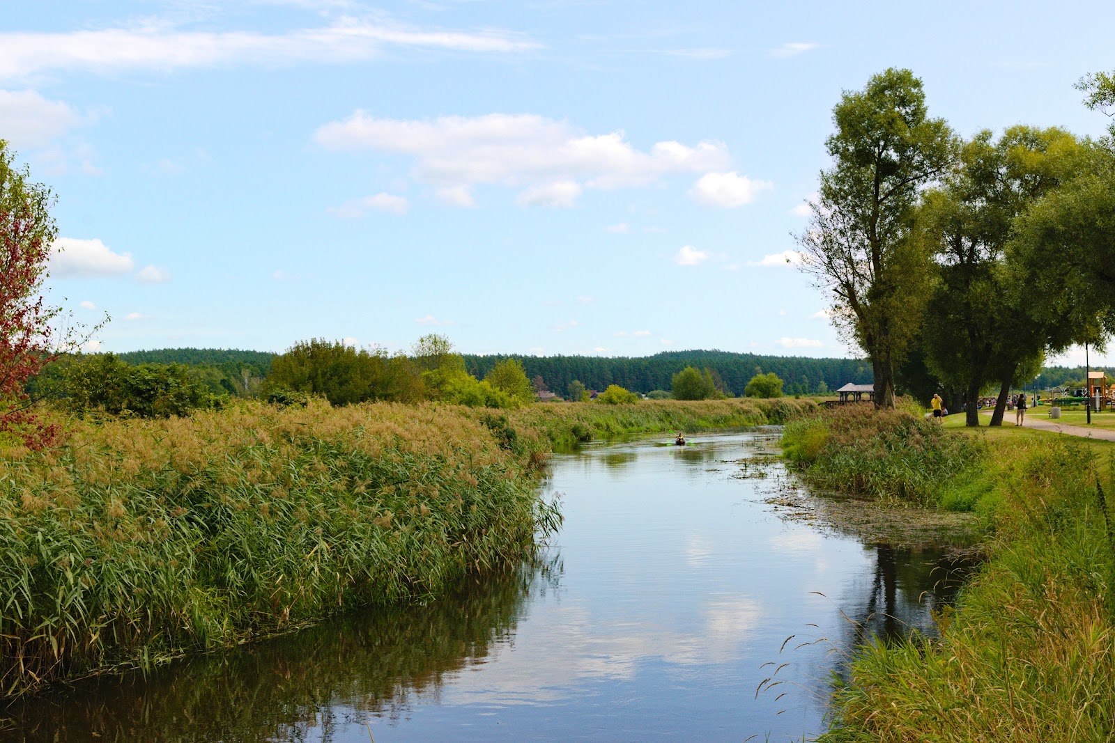 Bulwary nad rzeką Supraśl