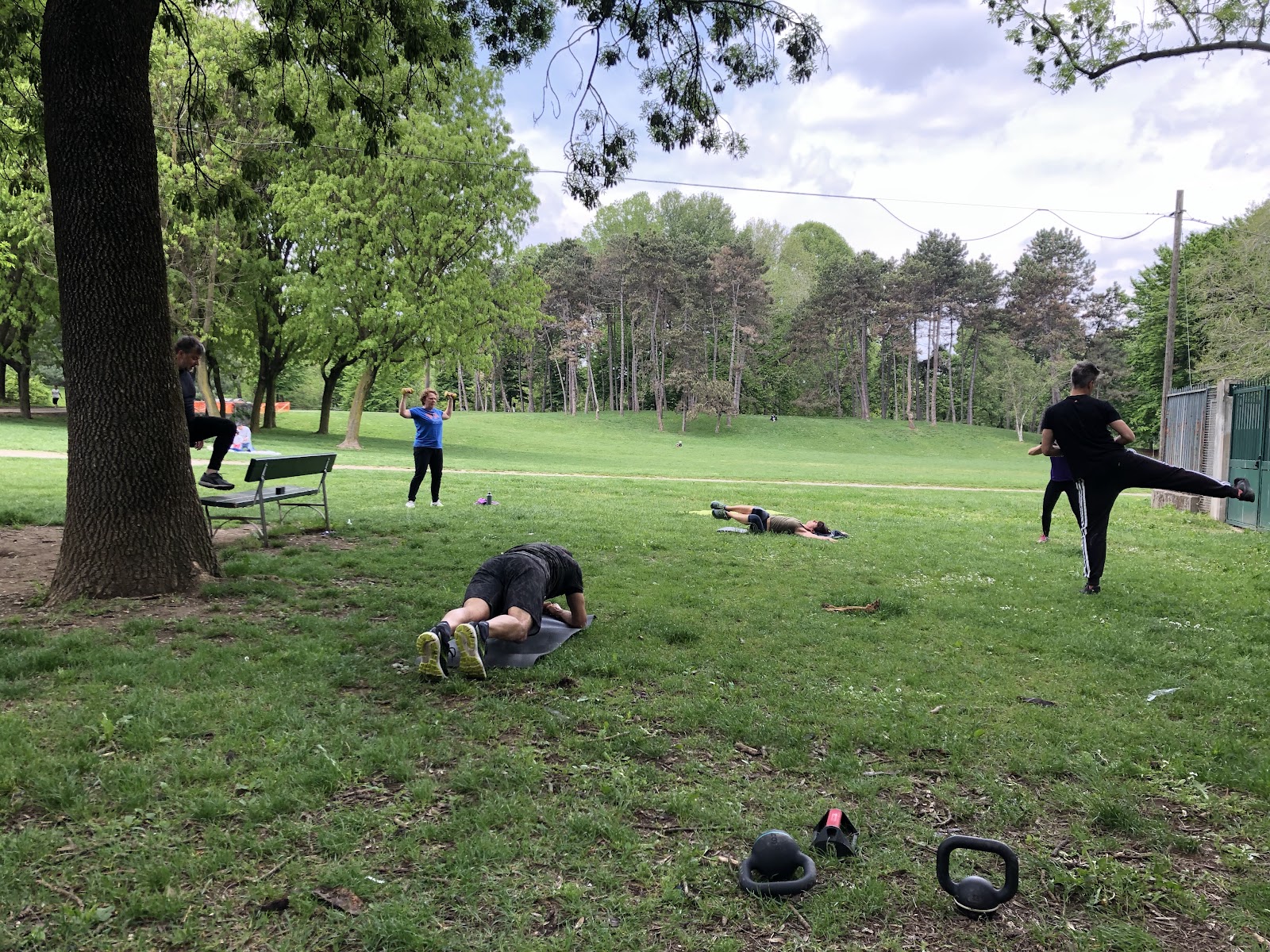 Fitness all’aperto - Parco della Pellerina