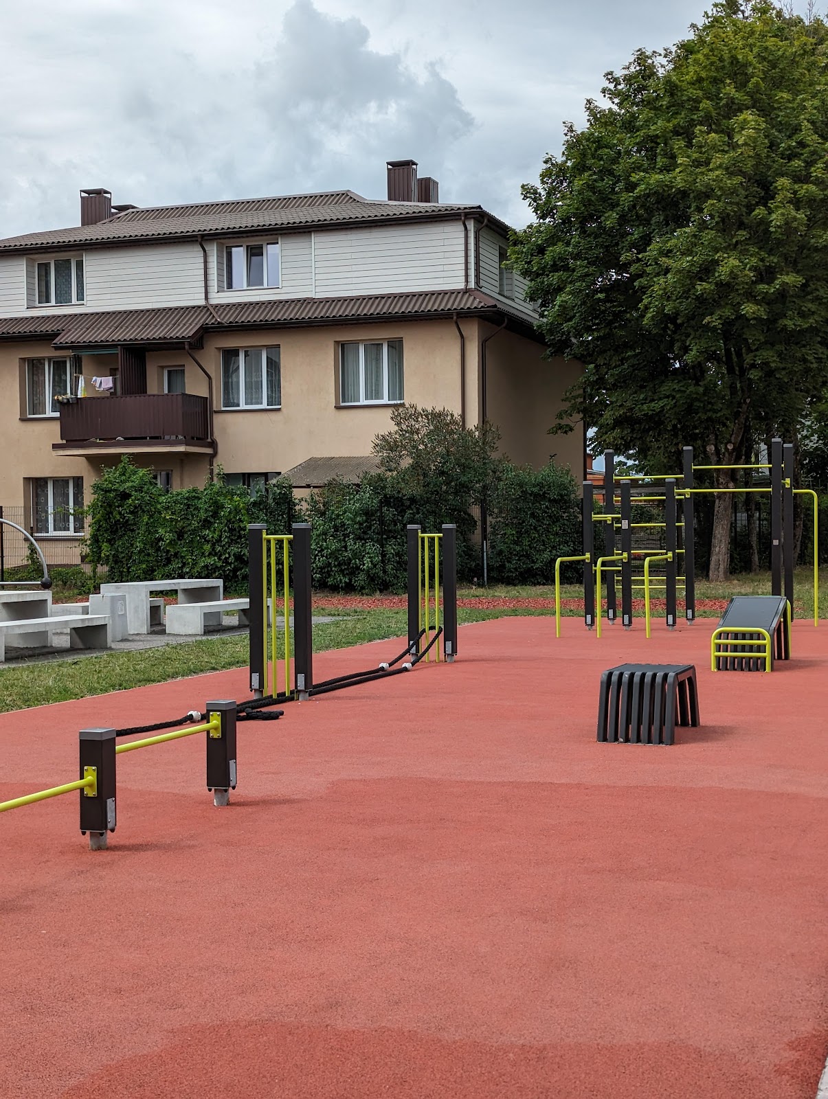Gatvės gymnastikos/calisthenics parkas