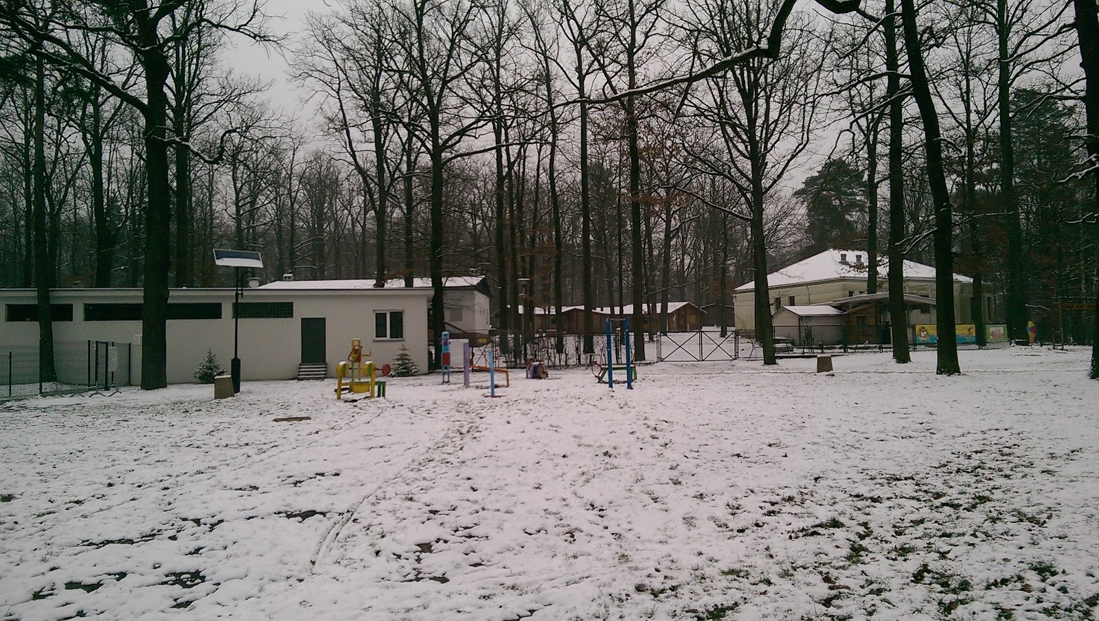 Gym under a cloud