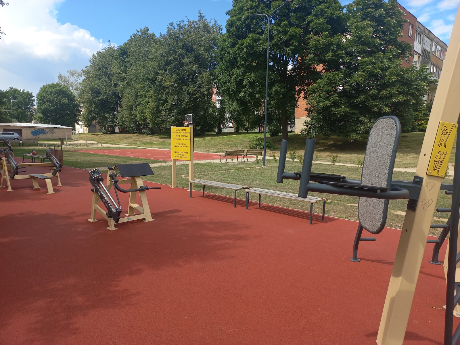 Lauko treniruoklių aikštelė