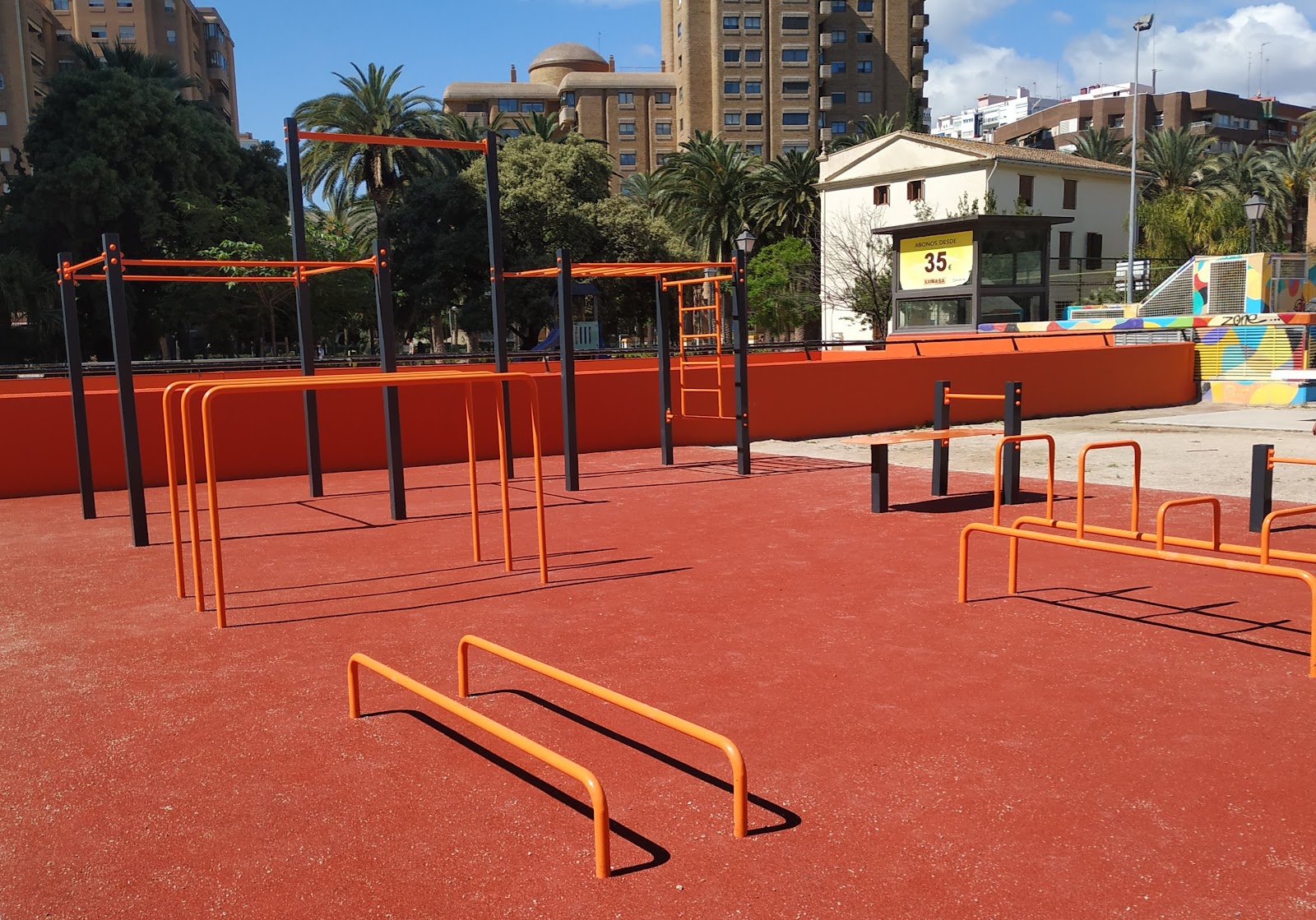 Parc de barres - Club Paris
