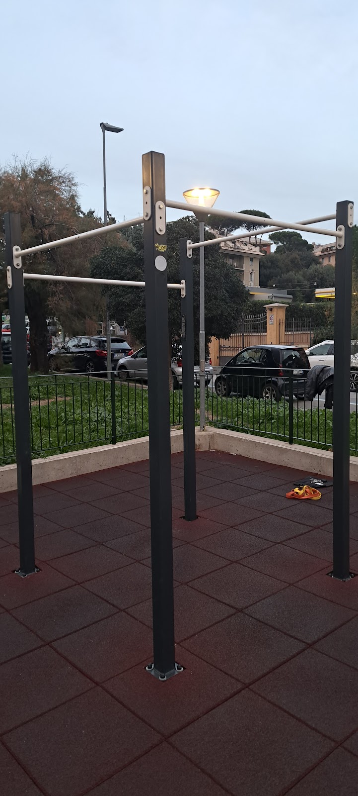 Parco attrezzato per ginnastica