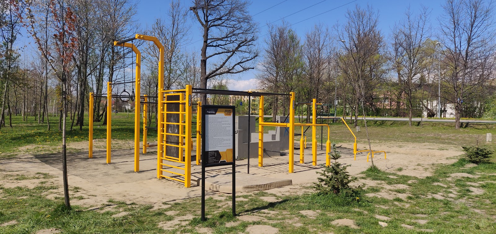 Park do street workout i parkour w Kętach