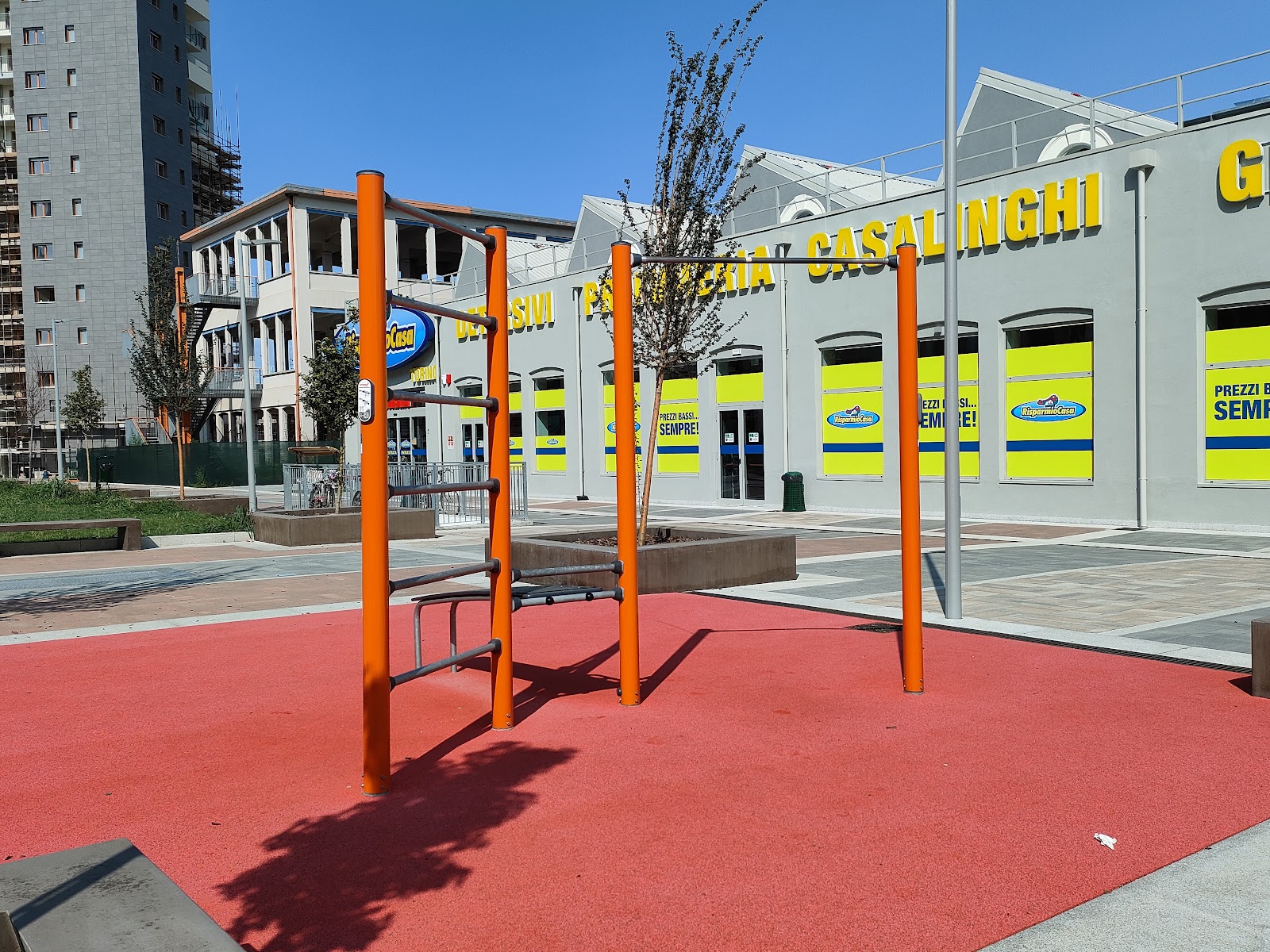 Piazza della Costituzione - Area calisthenics