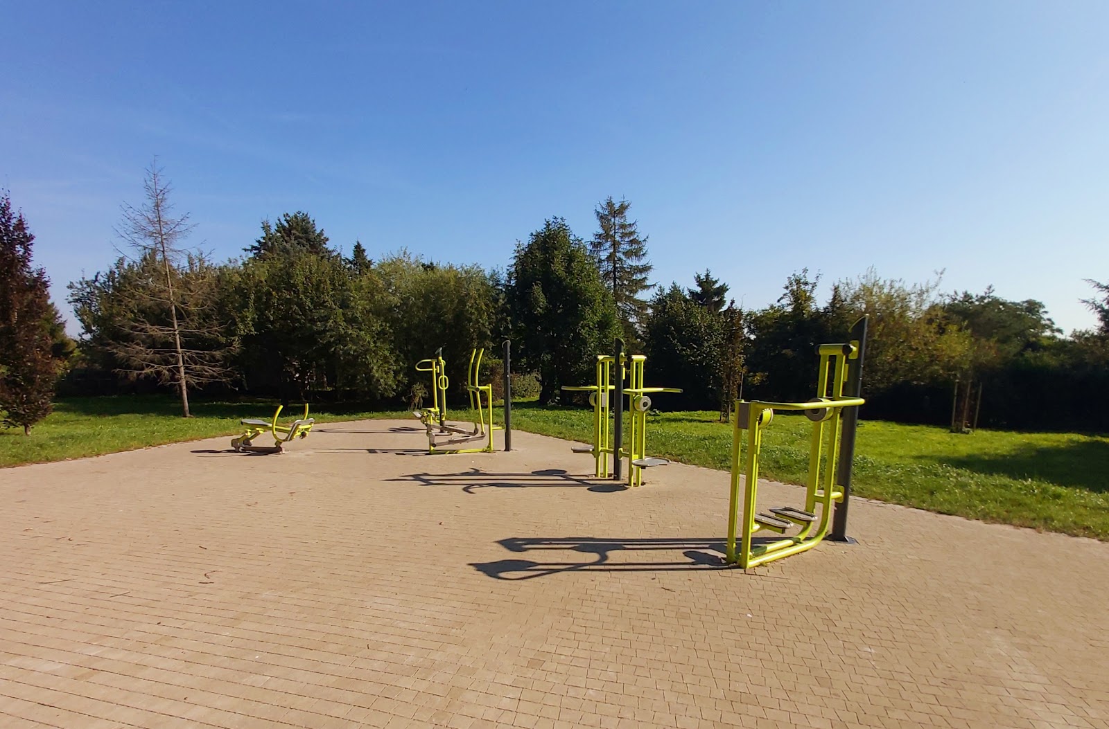 Siłownia na powietrzu-Park Dąbrowskiego