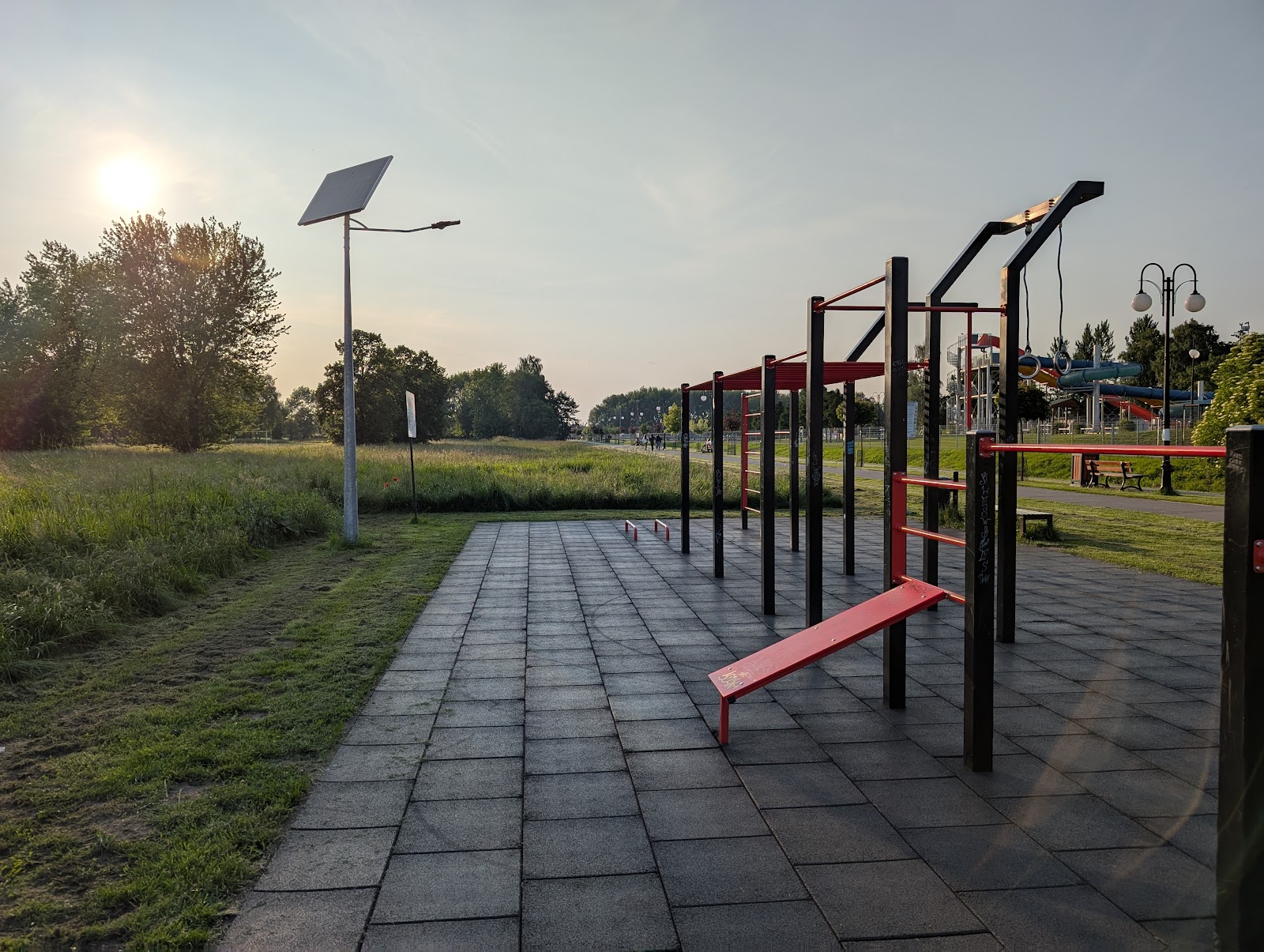 Siłownia plenerowa Street Workout Kalistenika Łuków