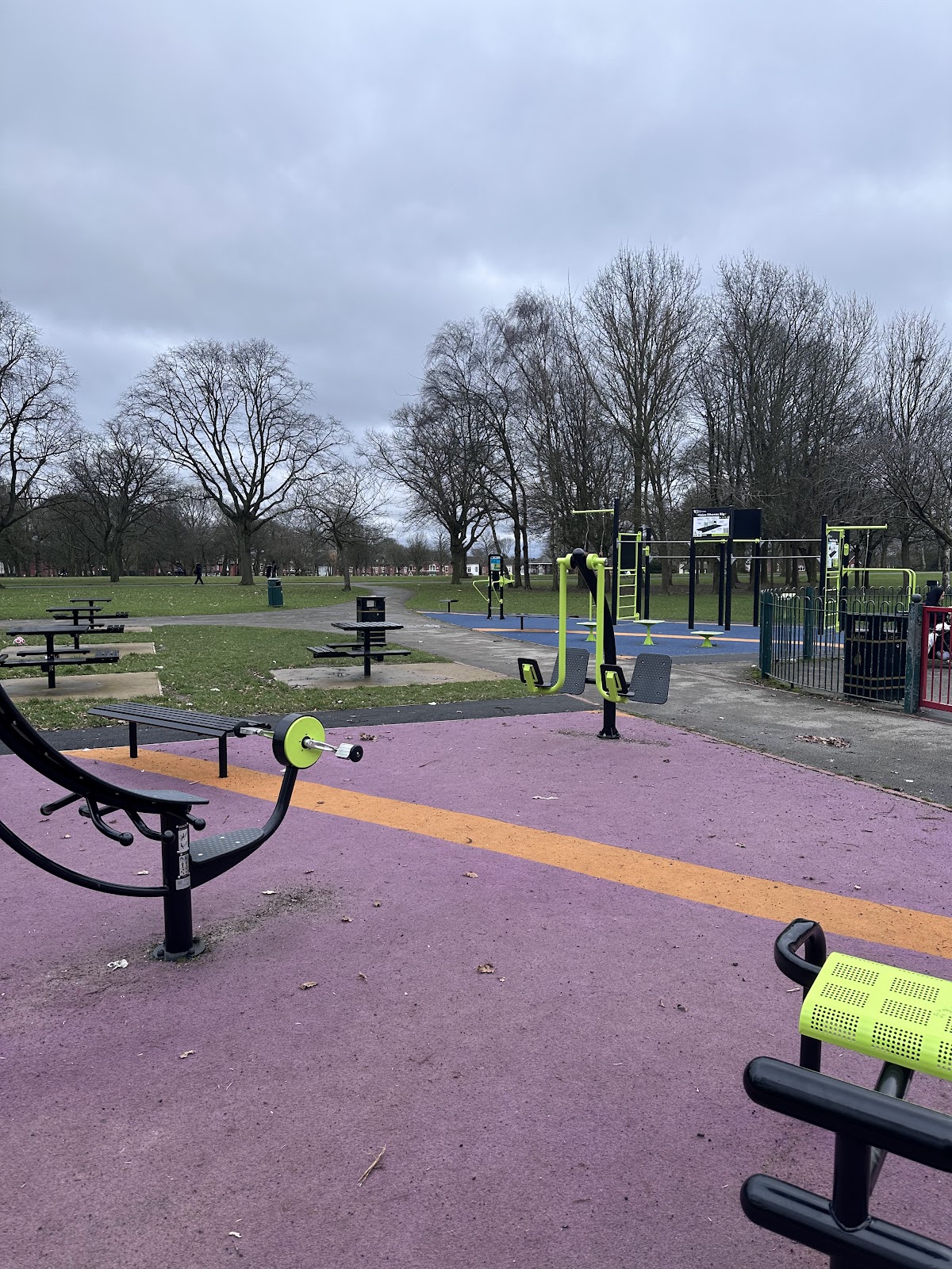Small Heath Park Outdoor Gym Area