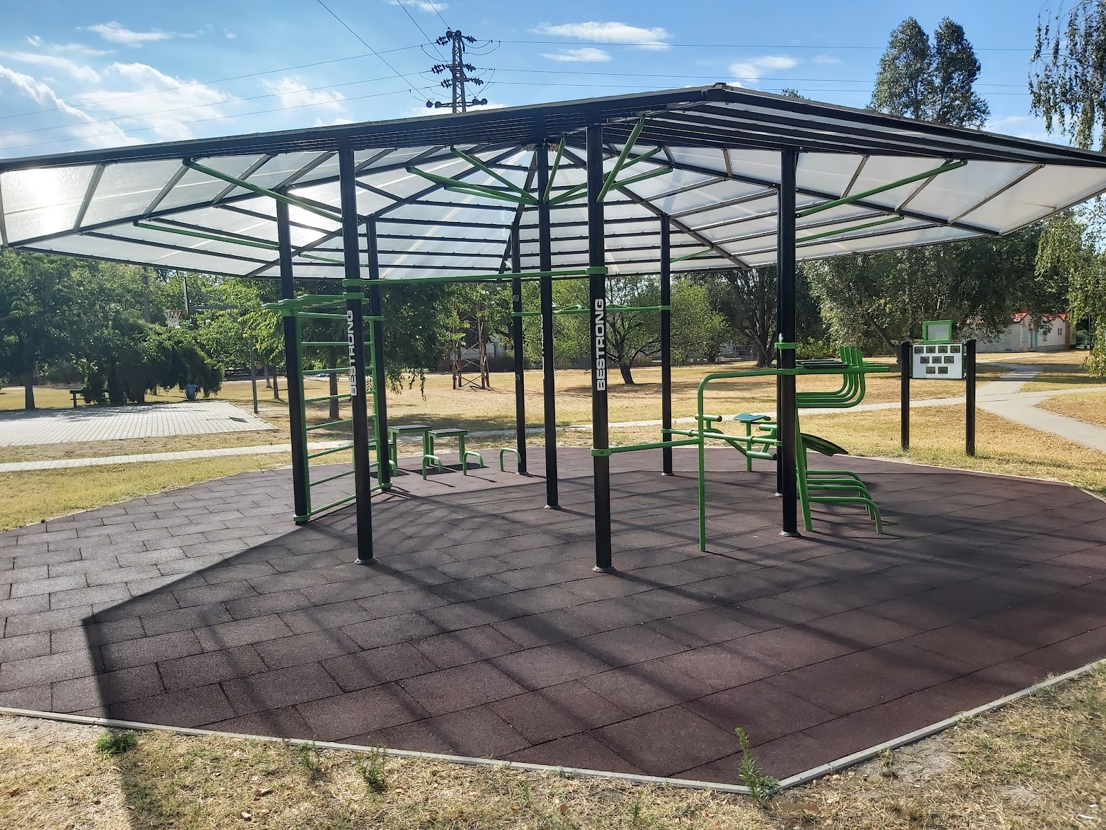 Szabadtéri edzőpark