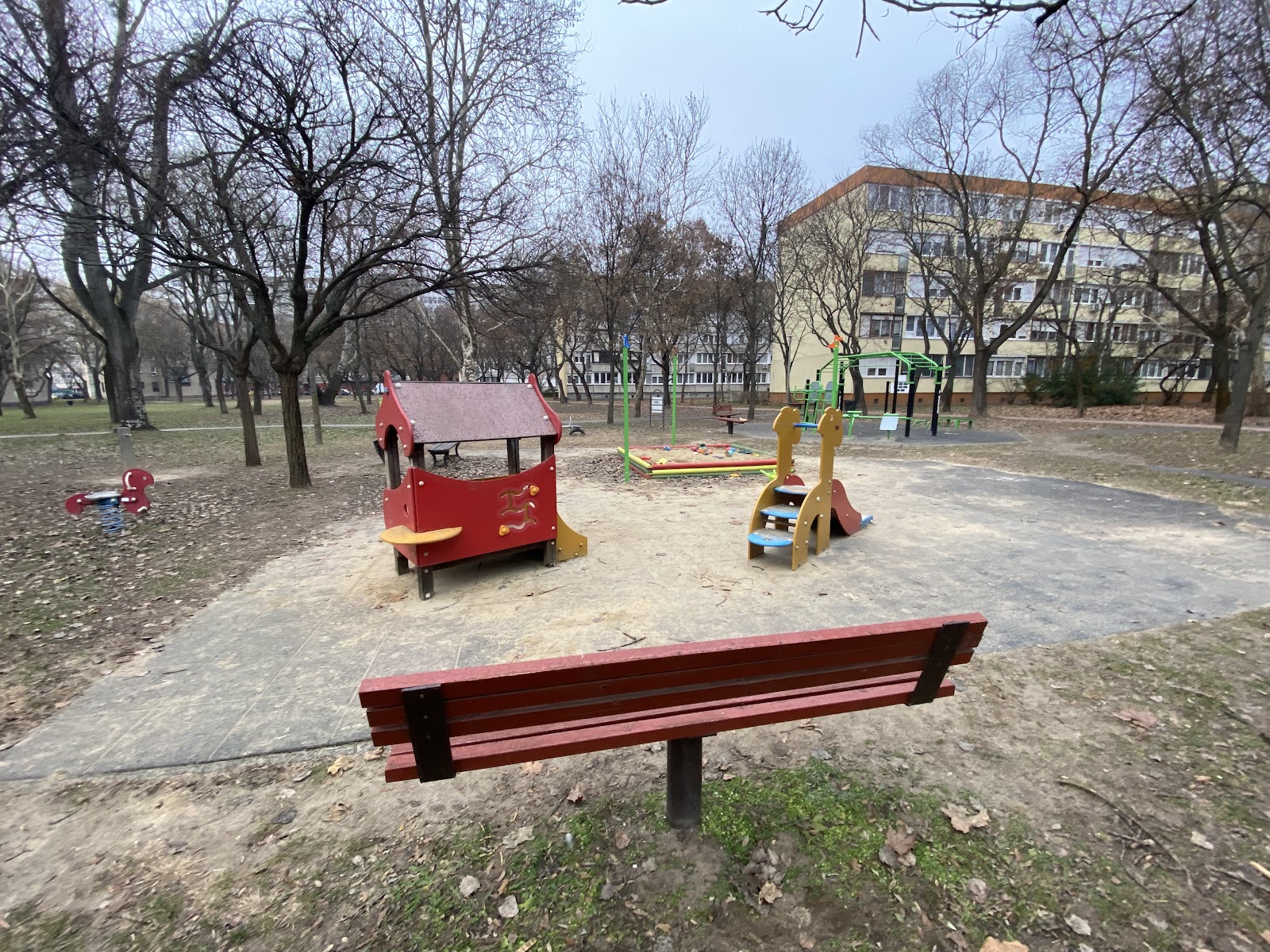 Szabadtéri fitness park