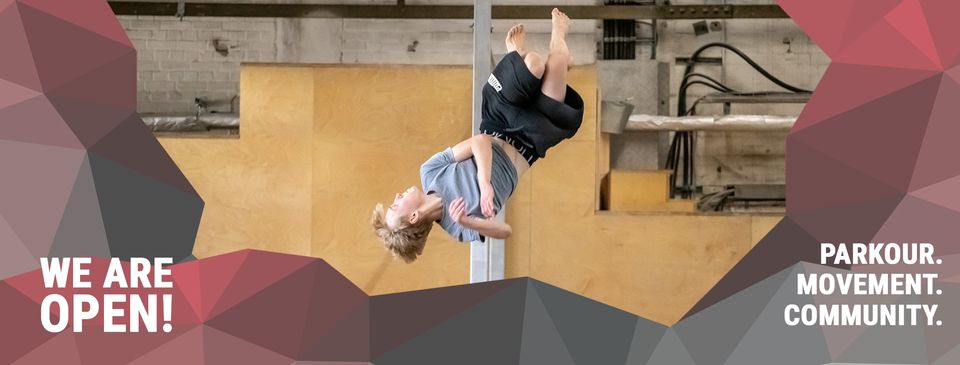 The hall Hamburg - Parkour Creation Center Oberhafen